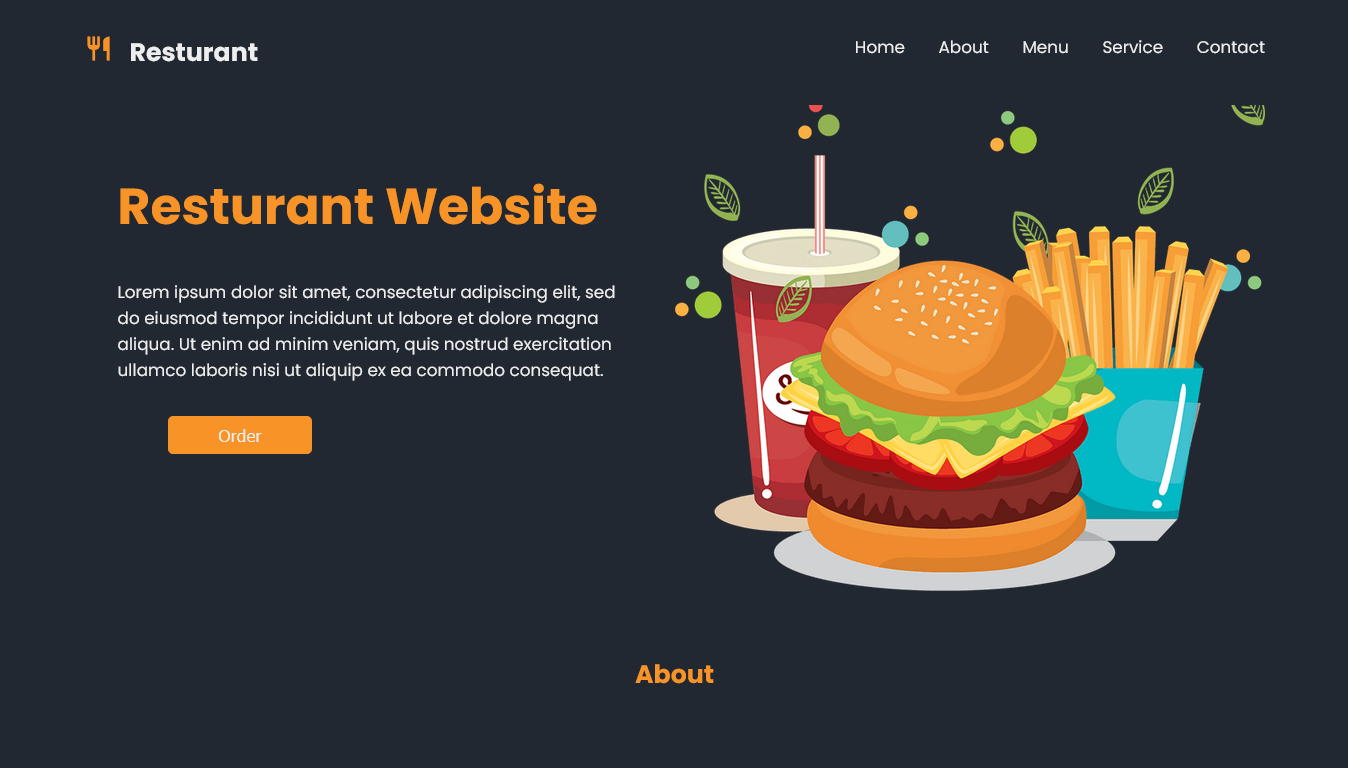 Restaurant website